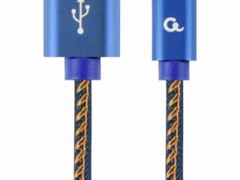 ΚΑΛΩΔΙΟ ΕΠΕΝΔΥΣΗ JEANS USB MICRO-USB 1M