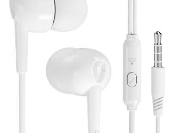 XO EP37 ΑΚΟΥΣΤΙΚΑ HANDSFREE 1,15M , ΛΕΥΚΟ