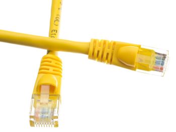 NG ΚΑΛΩΔΙΟ UTP CAT6 0.30m, ΚΙΤΡΙΝΟ