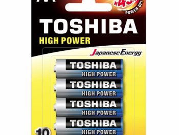 ΜΠΑΤΑΡΙΕΣ TOSHIBA ΑΛΚΑΛΙΚΕΣ AA