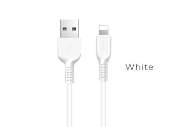 HOCO X13 EASY CHARGED ΚΑΛΩΔΙΟ ΦΟΡΤΙΣΗΣ LIGHTNING, ΛΕΥΚΟ