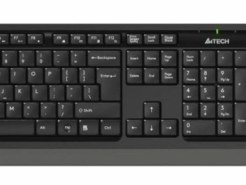 A4TECH ΑΣΥΡΜΑΤΟ SET FG1010 ΠΛΗΚΤΡΟΛΟΓΙΟ - ΠΟΝΤΙΚΙ F1010, ΜΑΥΡΟ/ΓΚΡΙ